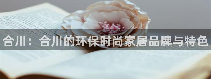 杏宇平台代理：合川：合川的环保时尚家居品牌与特色